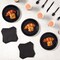 144 Piece Black Party Supplies Set with Plates